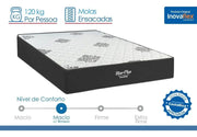 COLCHAO CASAL MOLAS ENSACADAS STAR PLUS | 25 CM