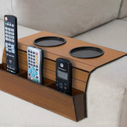ESTEIRA PARA SOFA 2 PORTAS COPOS E PORTA CONTROLES- PRETO