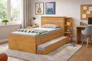 CAMA BAU JADE COM CAMA AUXILIAR | SOLTEIRO