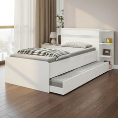 CAMA BAU JADE COM CAMA AUXILIAR | SOLTEIRO