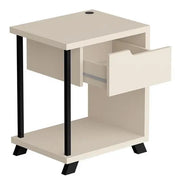 Mesa de Cabeceira com Entrada USB Integrada JB 1010