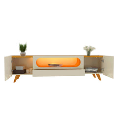 RACK NOBRE 210 C/PES MADEIRA OFF WHITE/NATURALE