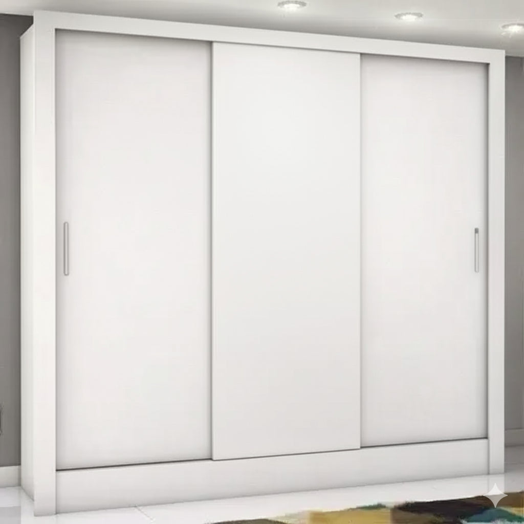 GUARDA ROUPA DUBAI PLUS GOLD - CINAMOMO/OFF