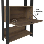 ESTANTE ARTELY MATCH- PINHO/PRETO