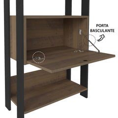 ESTANTE ARTELY MATCH- PINHO/PRETO