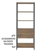 ESTANTE ARTELY MATCH- PINHO/PRETO