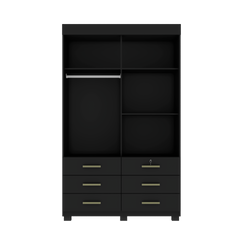 GUARDA ROUPA BUZIOS 2 PORTAS 6 GAVETAS