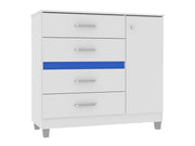Cômoda Florence Plus 1 Porta e 4 Gavetas