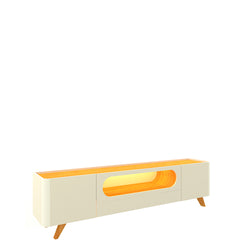 RACK NOBRE 210 C/PES MADEIRA OFF WHITE/NATURALE