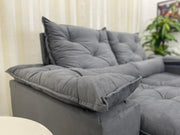 SOFA RETRATIL GRECIA/BRAZAO | 2 MODULOS| BEGE