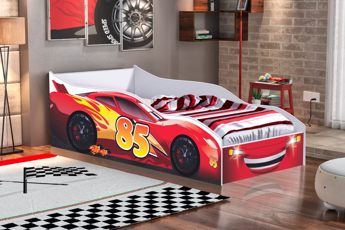 Cama Carro Solteiro Red
