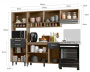 Cozinha Compacta Siena 4 Peças