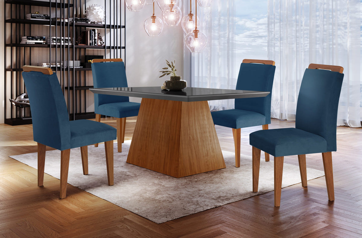 Mesa Luna Com 4 Cadeiras