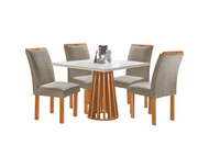 MESA BERLIM QUAD CINA/OFF C/4 CAD LONDRES -TEC 171 VEL CINZA