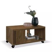 MESA DE CENTRO PRATICA - PRETO NATURALE
