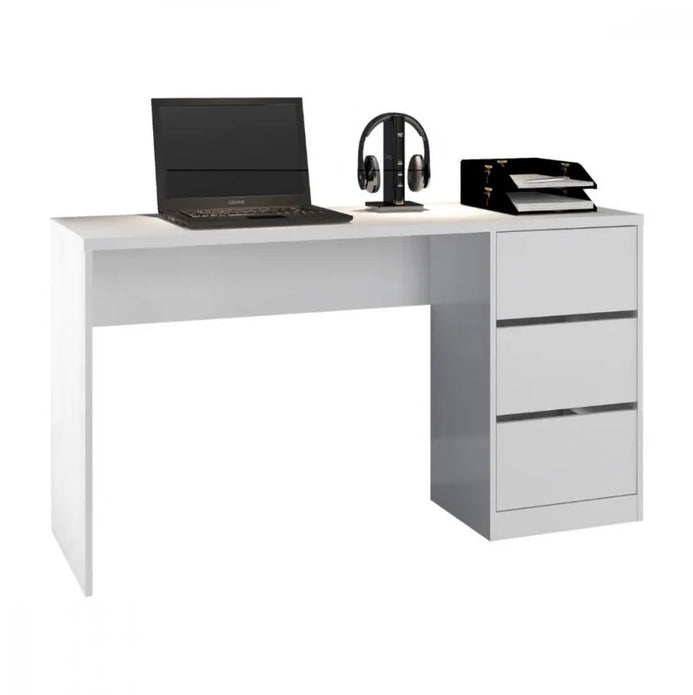 MESA DE ESCRITORIO SLIM | 3 GAV | BRANCO FOSCO (ATUALLE)