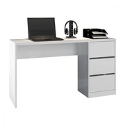 MESA DE ESCRITORIO SLIM | 3 GAV | BRANCO FOSCO (ATUALLE)