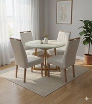 MESA MAIA 90X90 + 4 CADEIRAS MAIA