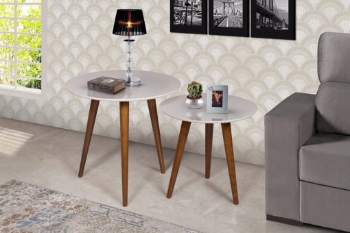 CONJUNTO DE MESAS DTH - PRETO