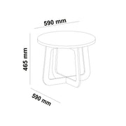 MESA DE CENTRO ARTELY JASMIM COR CINAMOMO