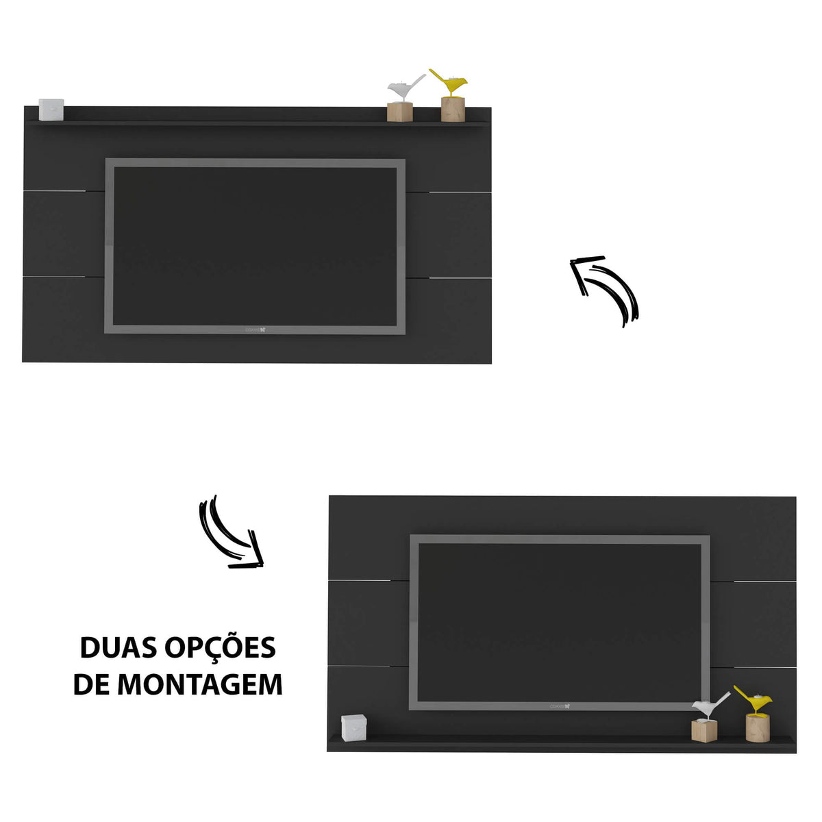 Painel para TV até 47'' Slim  - Artely