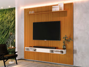 Painel Arbo 230 Cedro Com Nicho Universal 180 Off/Cedro