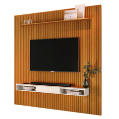 Painel Arbo 230 Cedro Com Nicho Universal 180 Off/Cedro
