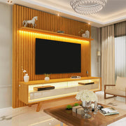 Painel Nobre 185 + Rack Requinte 172 Naturale/Off
