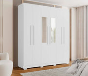 GUARDA ROUPA PORTO BELLO PLUS 6 PORTAS 3 GAVETAS