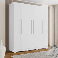GUARDA ROUPA PORTO BELLO PLUS 6 PORTAS 3 GAVETAS