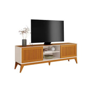 Rack King Off White/Cedro Ripado 3D