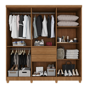 GUARDA ROUPA MASTER | 8 PORTAS | 6 GAVETAS | IMOP