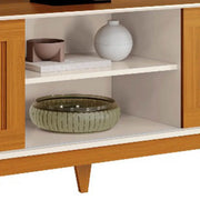 Rack King Off White/Cedro Ripado 3D