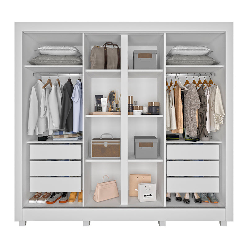 Guarda Roupa Portinari Prime 4 Portas