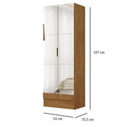 SAPATEIRA MULTIUSO 2 PORTAS PREMIUM - CINAMOMO