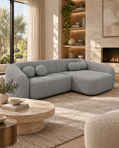 SOFA CHELLES | CHAISE | MOLAS ESPIRAIS | ESPUMA SOFT