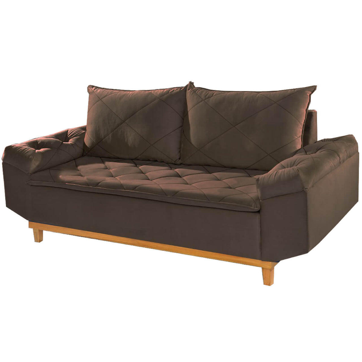 SOFA RETRO BERLIM - CAPUCCINO