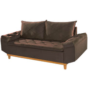 SOFA RETRO BERLIM - CAPUCCINO