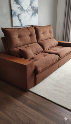 SOFA RETRATIL BARCELONA | BEGE (2.5M)
