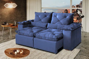 SOFA RETRATIL GRECIA/BRAZAO | 2 MODULOS| BEGE