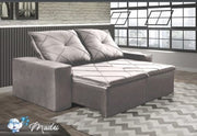 SOFA RETRATIL MADRI - PRETO