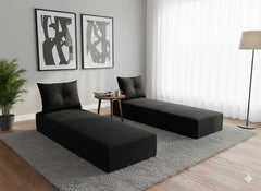 SOFANETE LUXO | CINZA CLARO | C/ PES