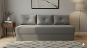 SOFANETE LUXO | CINZA CLARO | C/ PES