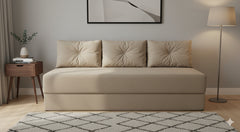 SOFANETE LUXO | CINZA CLARO | C/ PES