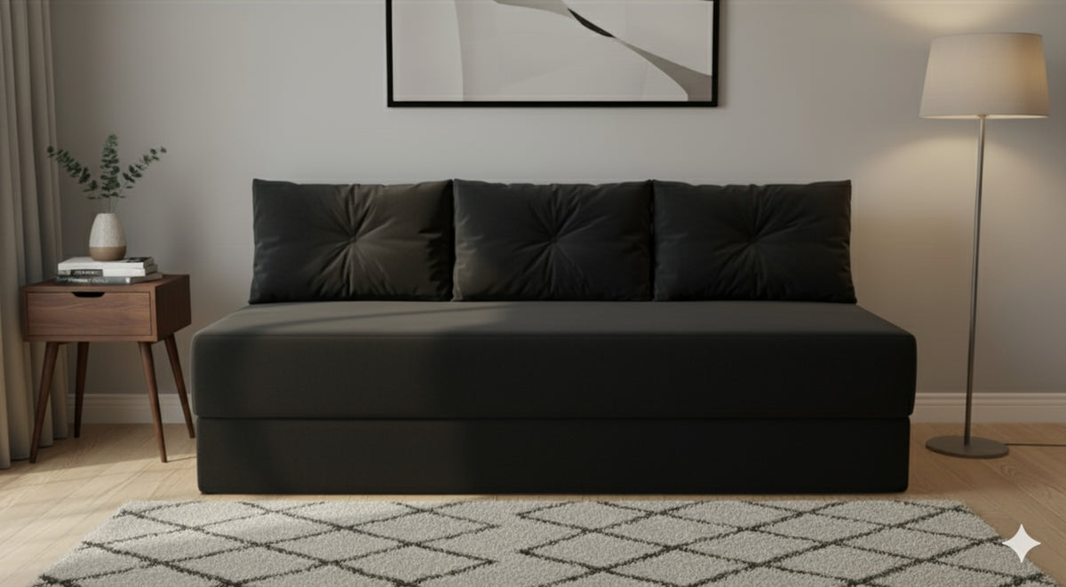 SOFANETE LUXO | CINZA CLARO | C/ PES