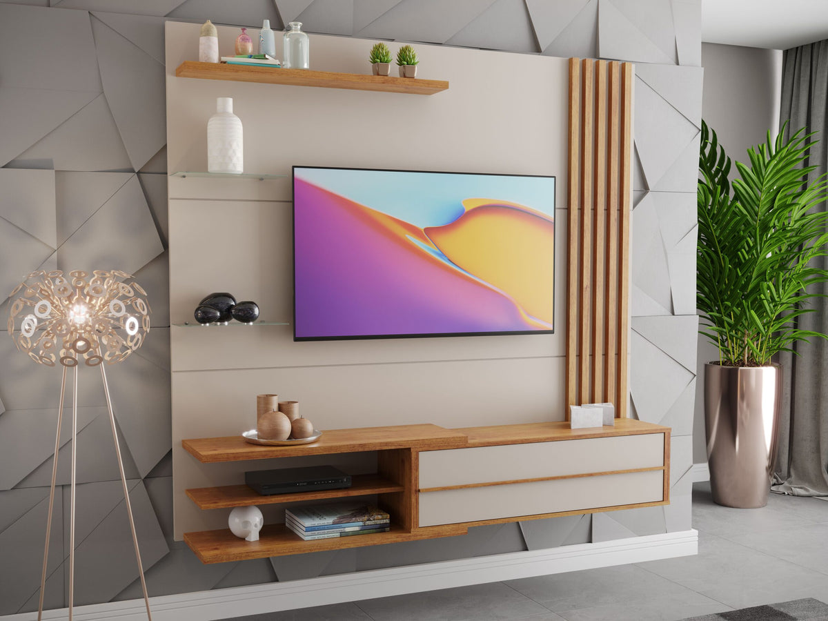 Painel Sublime Off White/ Mel
