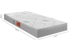 COLCHAO FALCON FIRME CINZA SOLTEIRO 88X188X18