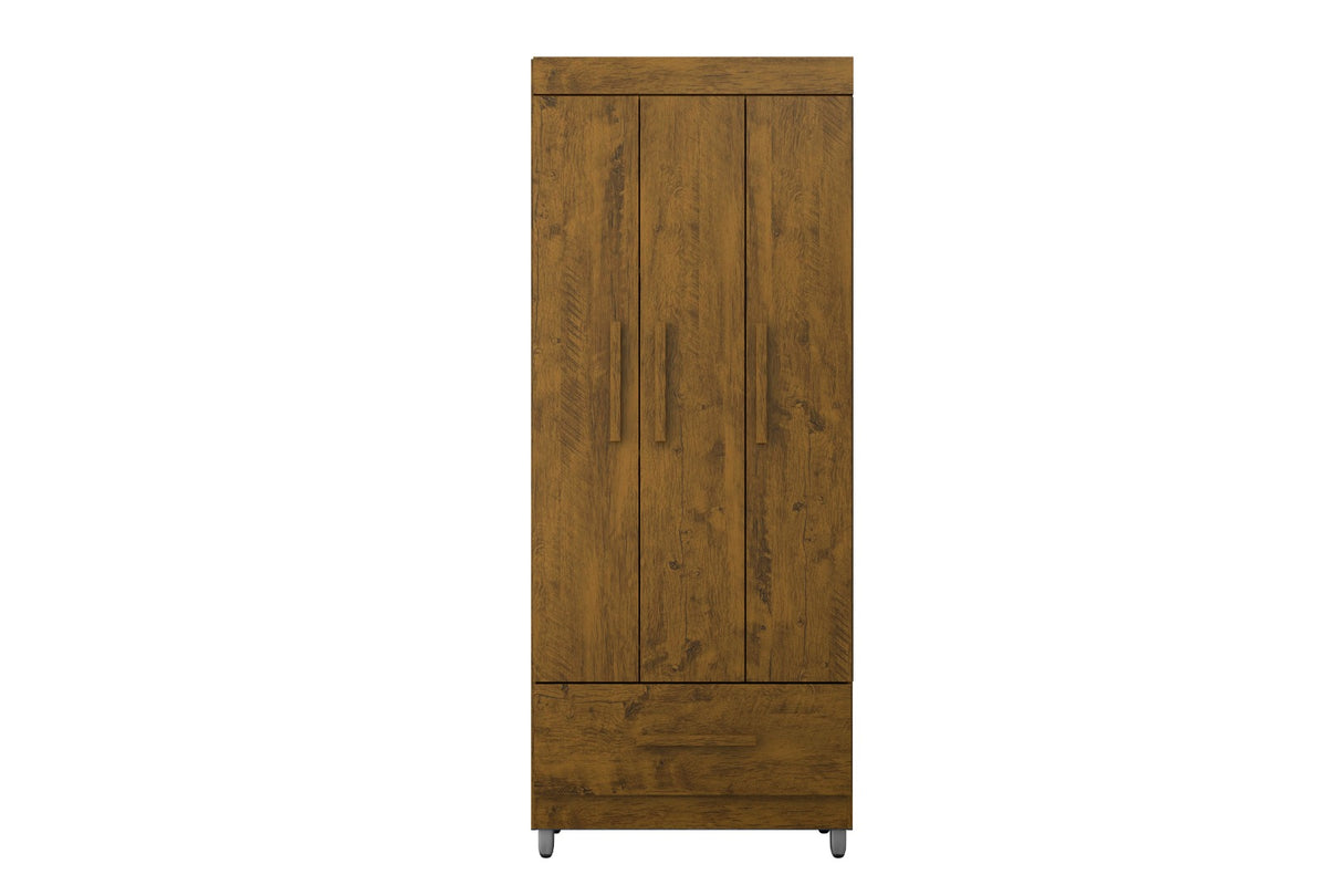 Guarda Roupa 3 Portas 1 Gaveta Canadá Borsari