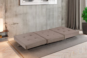 PUFF CAMA - INCA BEGE CLARO 2