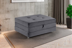 PUFF CAMA - INCA BEGE CLARO 2